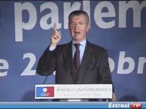 Christian ESTROSI journées parlementaires de l’UMP