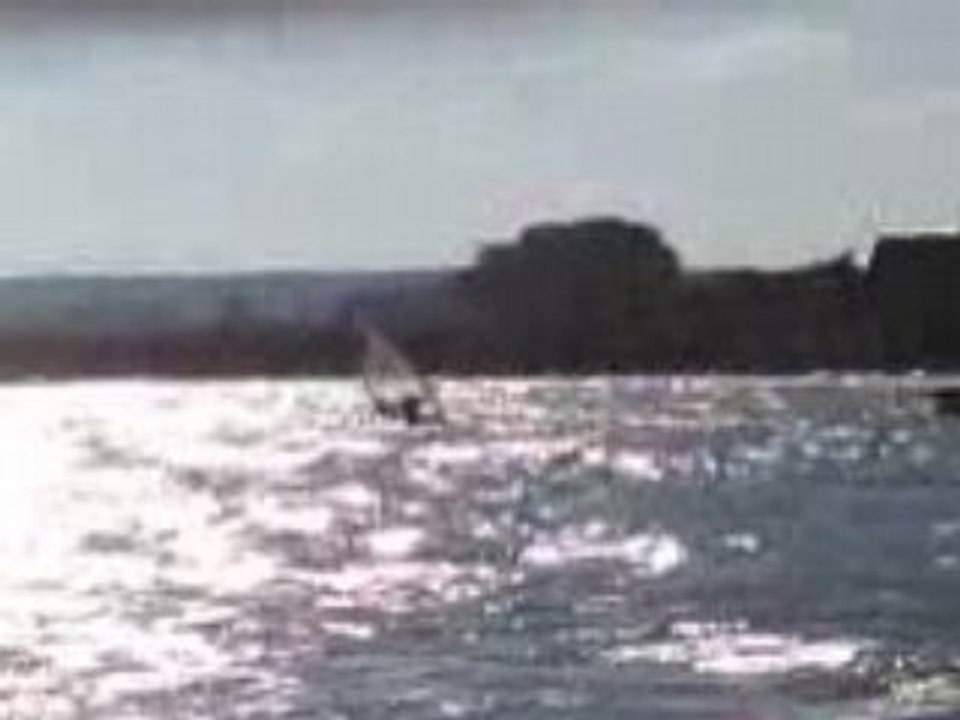 planche à voile - vitesse avec Teny champion de planche