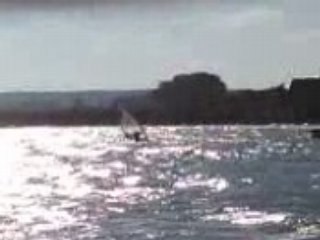 planche à voile - vitesse avec Teny champion de planche