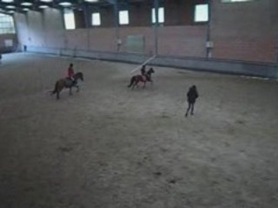 galop en groupe