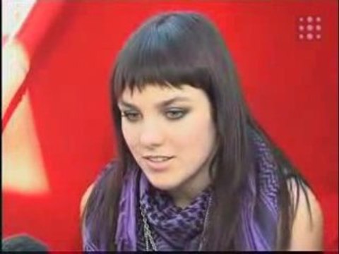 Ewa Farná interview in Camp Rock Premiere [Part 3/4]