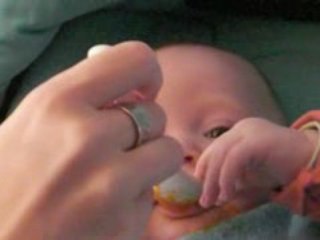 Premier p'tit pot quelques      minutes plus tard