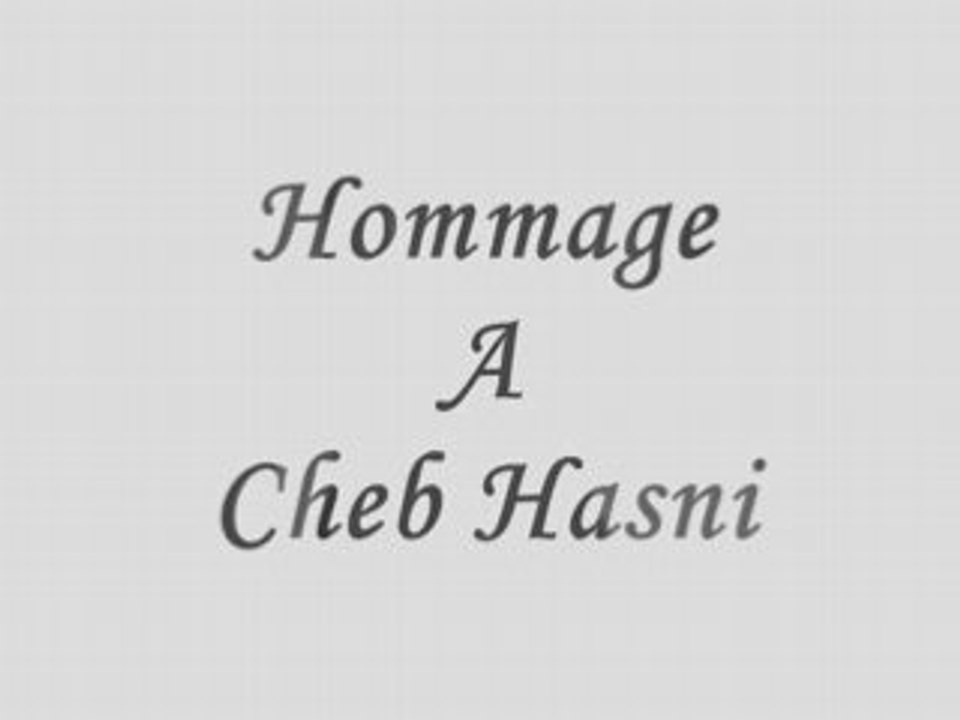 Hommage Hasni / Partie 2