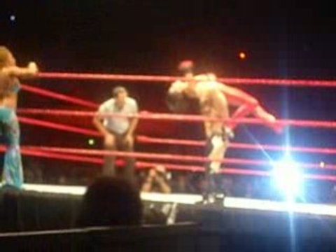 Beth Phoenix & Katie Lea VS Mickie James & Candice Michelle