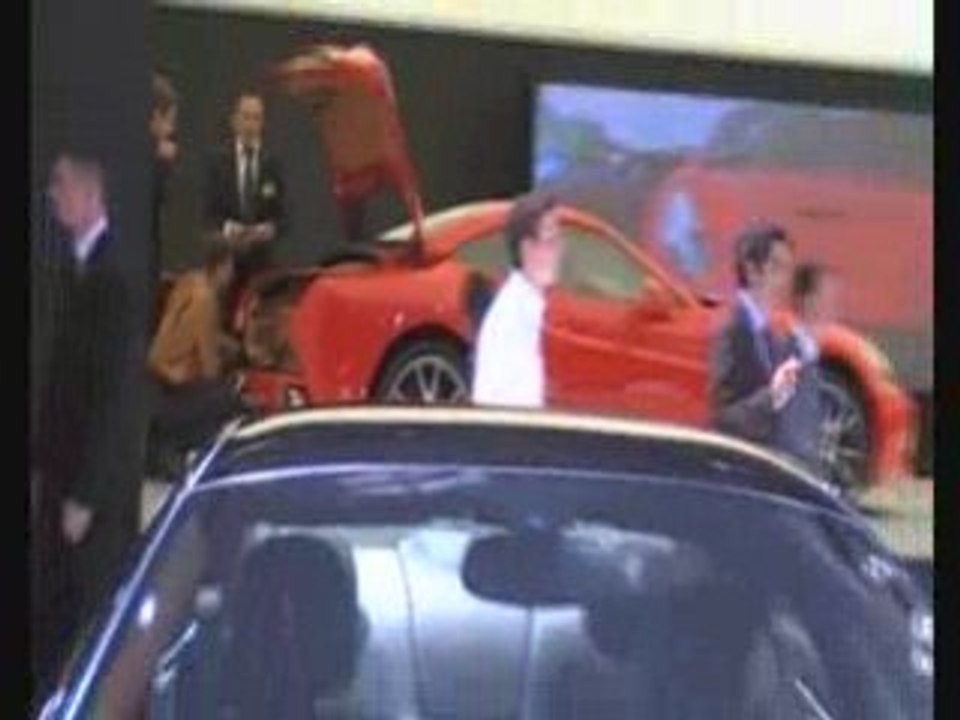 ferrari stand mondial auto paris 2008