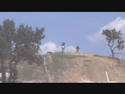 Super saut en moto cross