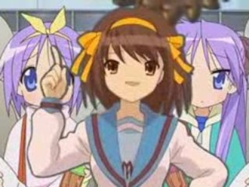 Haruhi x lucky-star