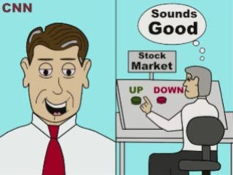 Barack Obama effect on the economic bailout crisis cartoon