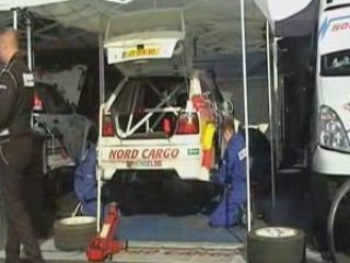 BMW Compact m3 Service Hellendoorn rally '08 www.bmwrally.nl