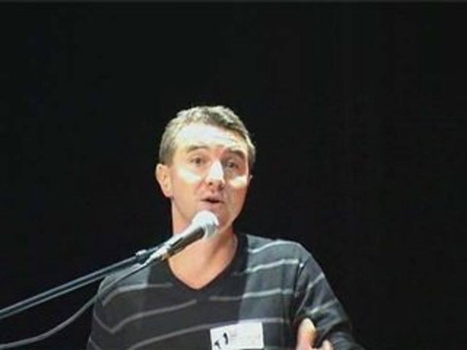 Besancenot Discours de Pessac 04/10/2008