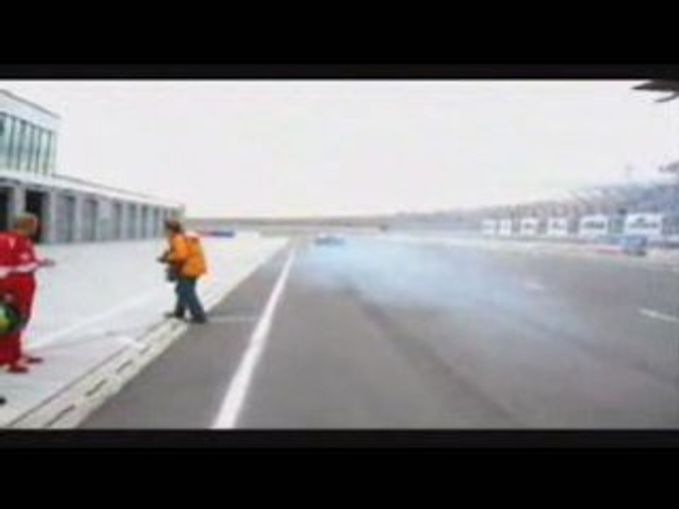 Lamborghini Burnout