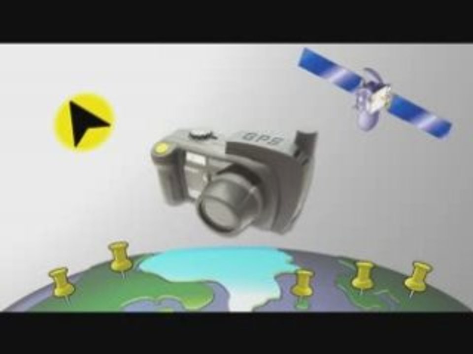 Gps kamera ricoh caplio 500se mit digitalem kompass