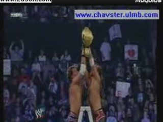 Chris Jericho Vs Shawn Michaels Ladder Match