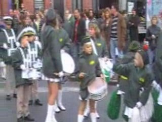 la fanfare de moulbaix et ses majorettes (belgique)