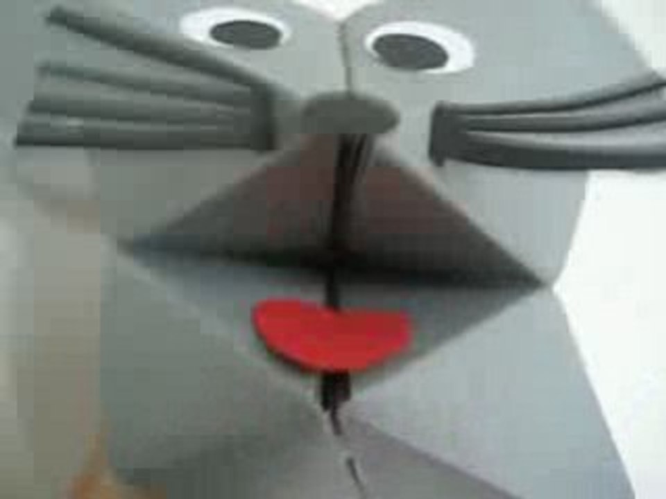 marionnette en papier