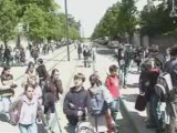 Vision d'un conducteur de tram à Nantes