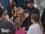 Britney Spears Visits Young Fans In The Bronx [Oct. 08]