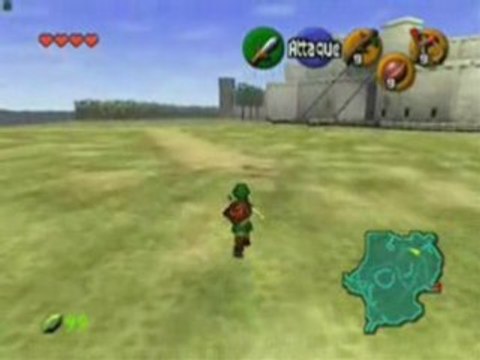 Zelda oot parodie - Vers le château d'Hyrule