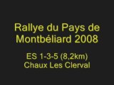 Es1-3-5 - Rallye Pays de Montbéliard 2008 - Reconnaissances