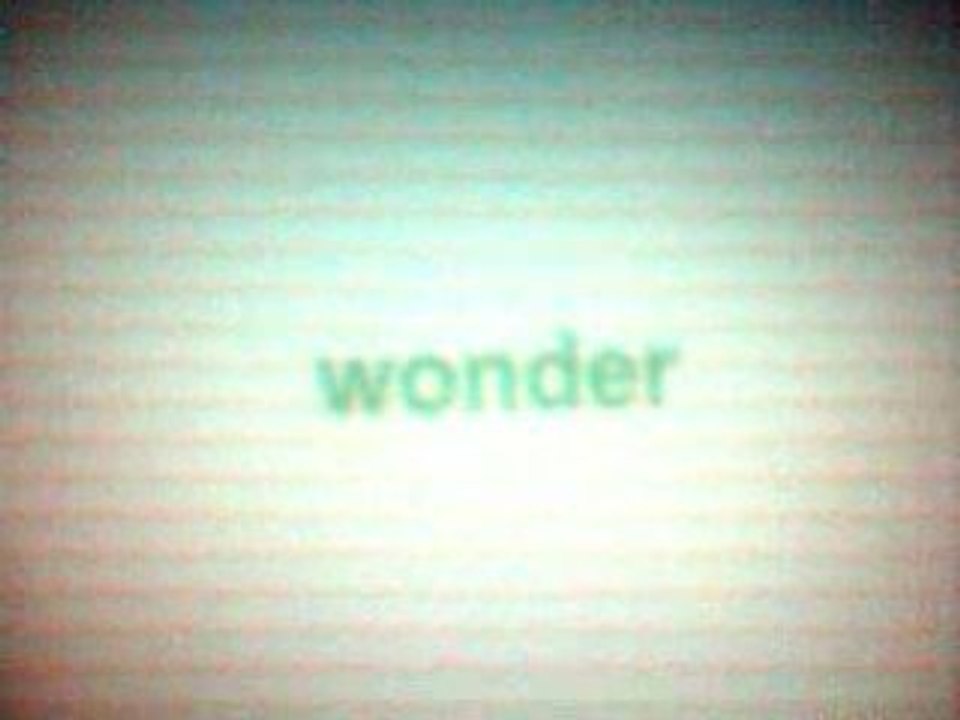 wonder
