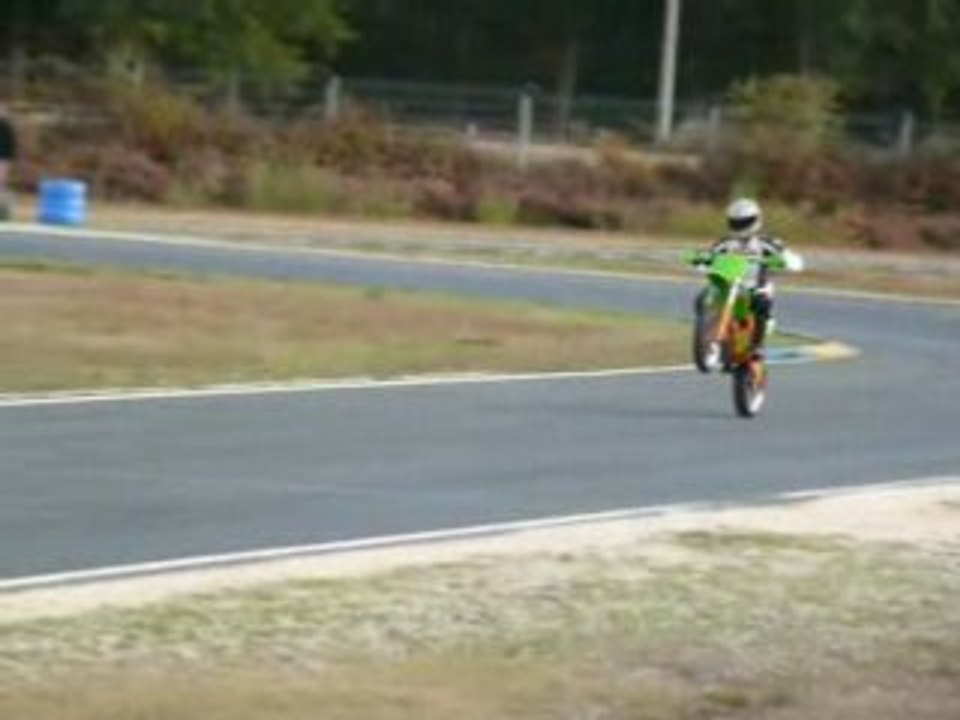 scooter power Salbris le 4 octobre 2008.