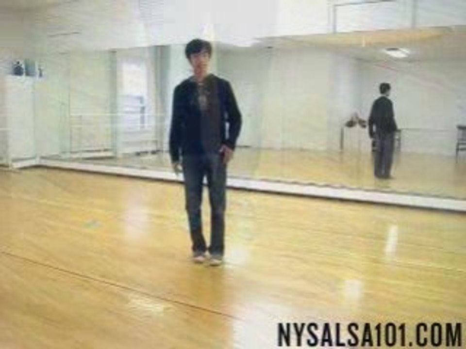 New York Salsa Lessons - The Front Crossover Shine