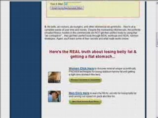 How to get six pack abs