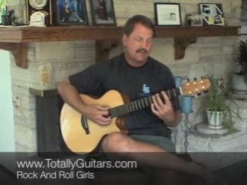 Guitar Lesson- Rock And Roll Girls - John Fogerty