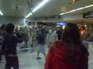 Belinda en aeropuerto Ezeiza Argentina 2008