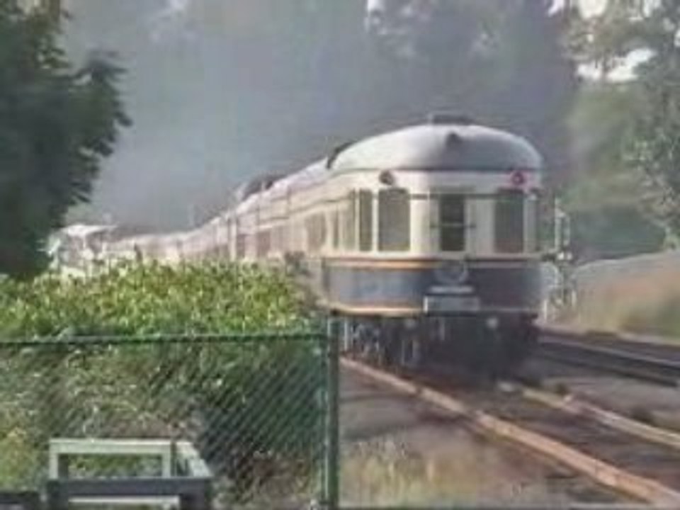 The Fmr. GrandLuxe Express Makes it's run in Kelso