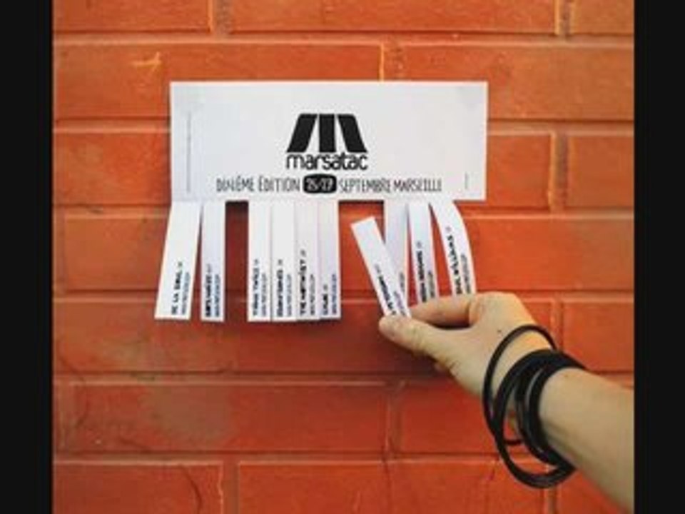 Marsatac 2008 à Marseille : backstage (brut)