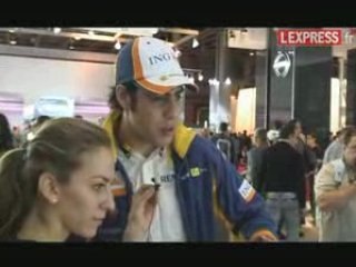 Bécassine au Mondial de l'Auto