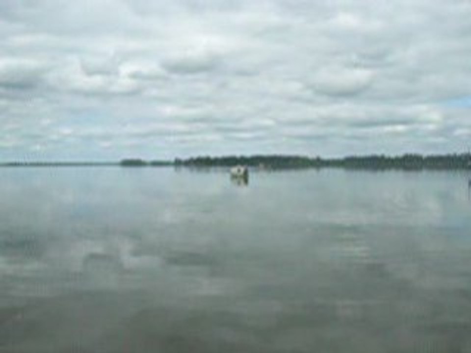 Boyita navegando en laguna de Lobos
