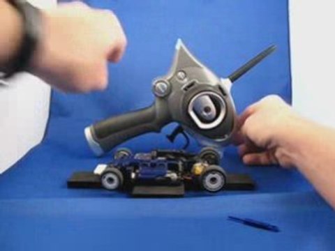 kyosho mini z mr02 2.4ghz réglage position arrêt