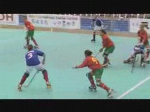 RINK HOCKEY - CHAMPIONNAT DU MONDE FEMININ 2008 : France / Portugal