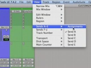 Sends Views in Pro Tools
