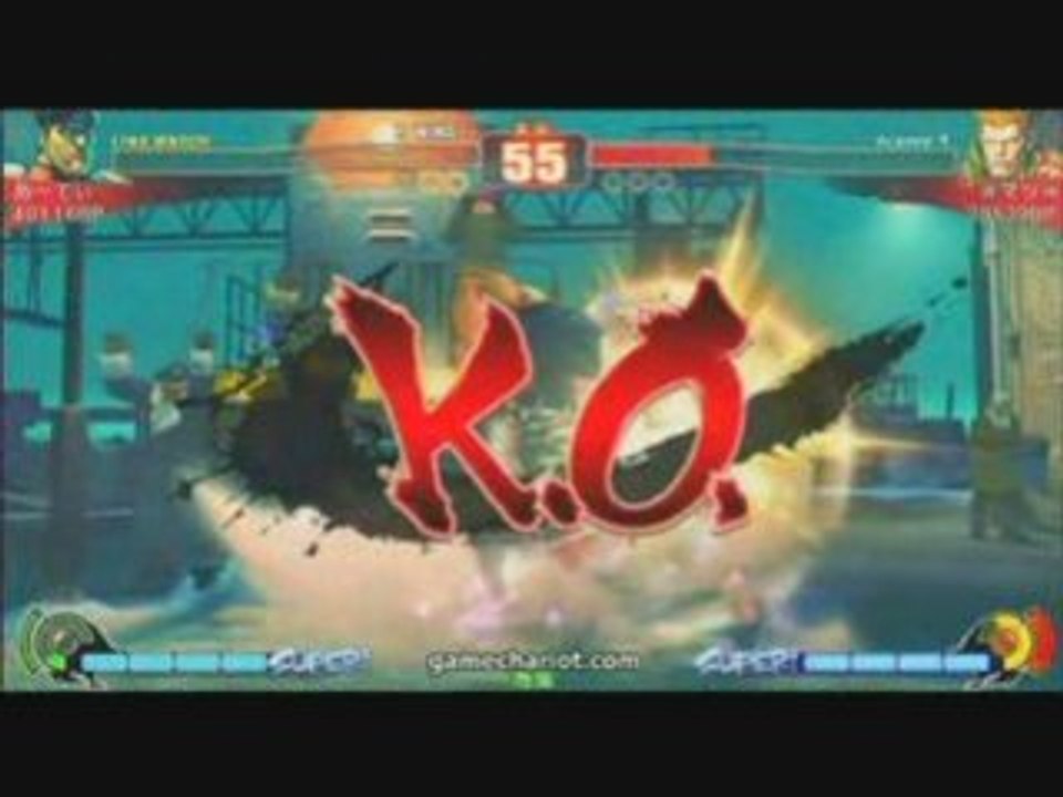 Street Fighter 4 : M.Bison vs Guile