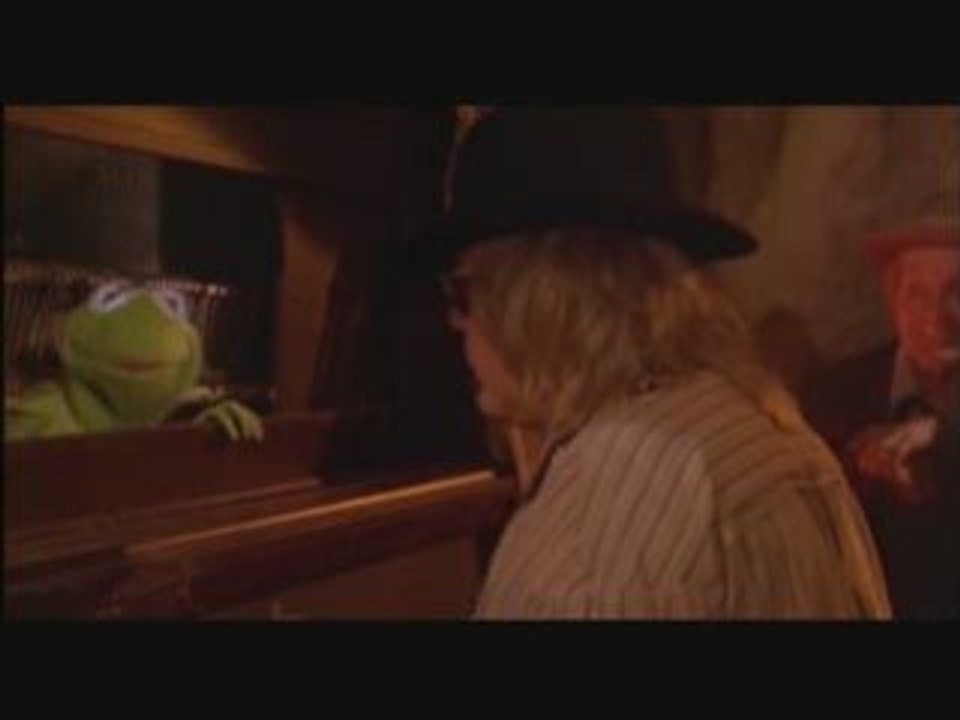 Kermit cascadeur - Les Muppets : Ca c'est du cinéma !