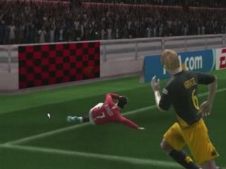 Cr.ronaldo did not let the ball out