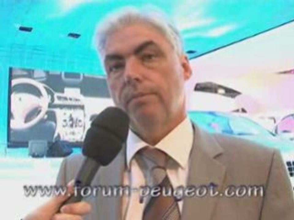 Jean-Philippe Collin au Mondial de l'auto 2008