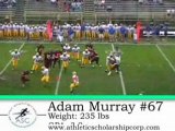 Adam Murray #67 OL/DL Fooftball Highlight Video NDCL