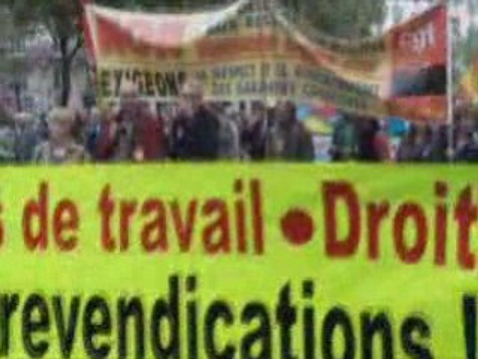 JOURNEE MONDIALE D’ACTIONS SYNDICALES