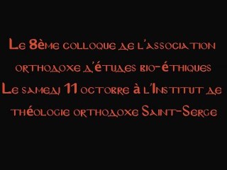 Colloque "Mariage et sexualite"