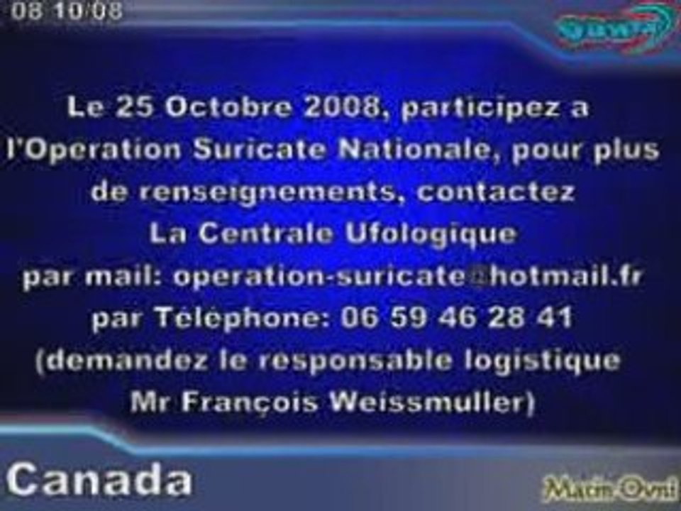 Matin Ovni 08.10.08