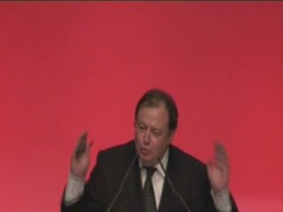 Présentation de la motion E par Jean-Pierre Mignard