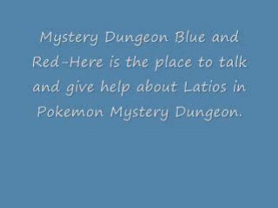 Latios site (a Pokemon site all about the pokemon Latios)