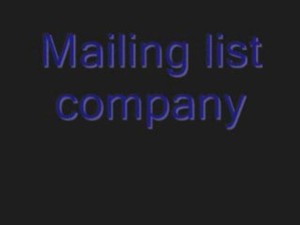 http://www.TheDataSupplier.com  - List Broker, Direct Mailin
