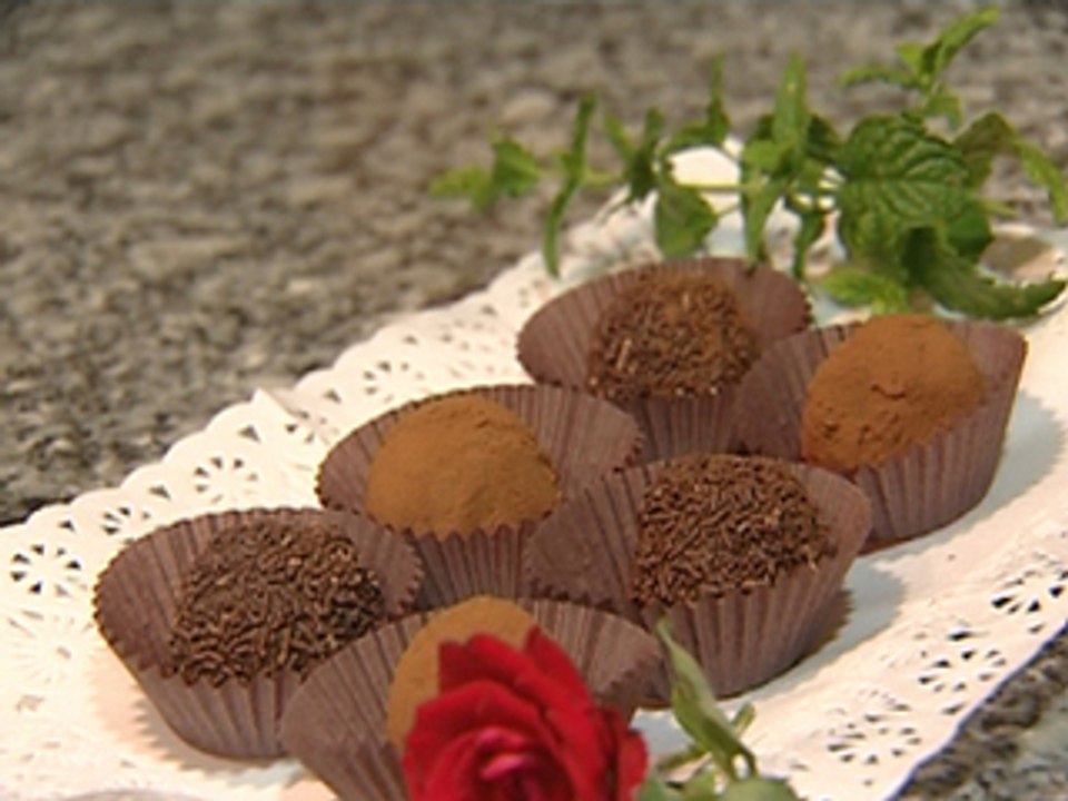 Las trufas de chocolate de Aina