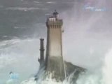 Lighthouses and waves