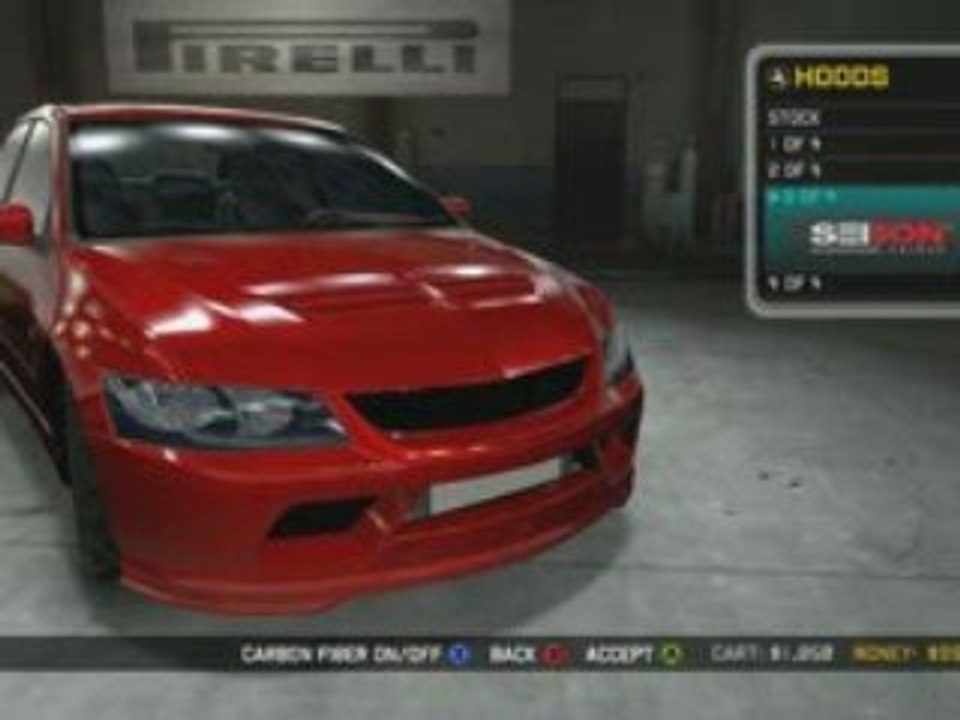 Midnight Club: Los Angeles ( le garage ) custom
